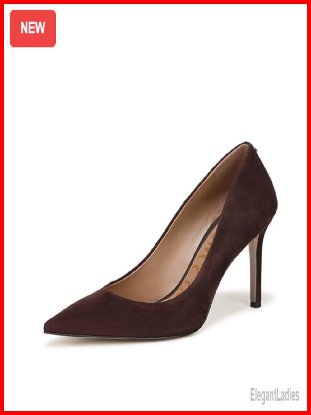 Hazel Pointed Toe Stiletto Dress Pump Slip-On Padded Sock Formal